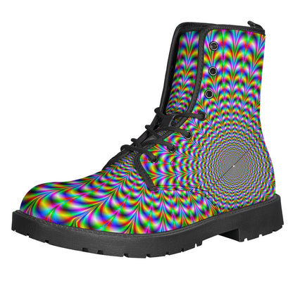Psychedelic Web Optical Illusion Backpack