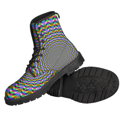 Psychedelic Web Optical Illusion Backpack