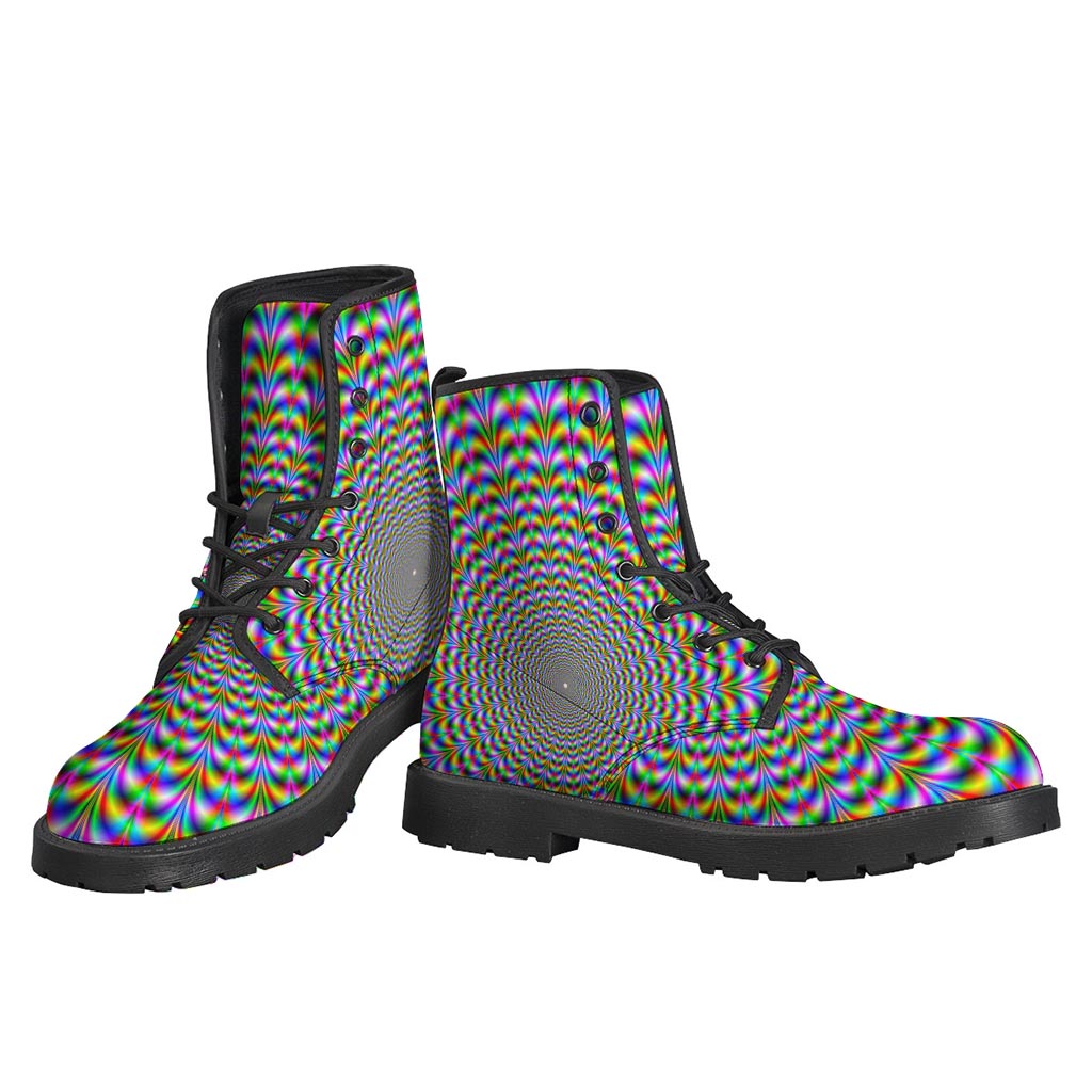 Psychedelic Web Optical Illusion Backpack