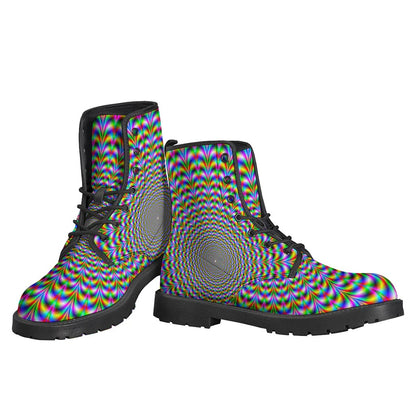 Psychedelic Web Optical Illusion Backpack