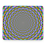Psychedelic Web Optical Illusion Mouse Pad