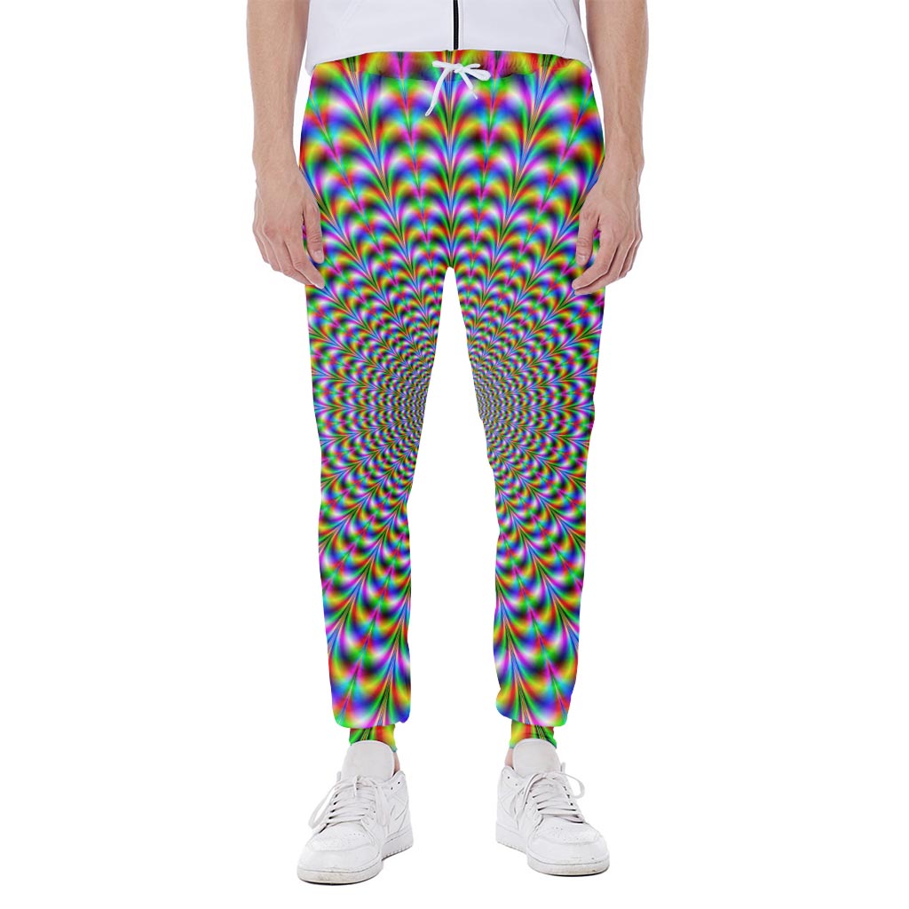 Psychedelic Web Optical Illusion Scuba Joggers