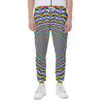 Psychedelic Web Optical Illusion Scuba Joggers