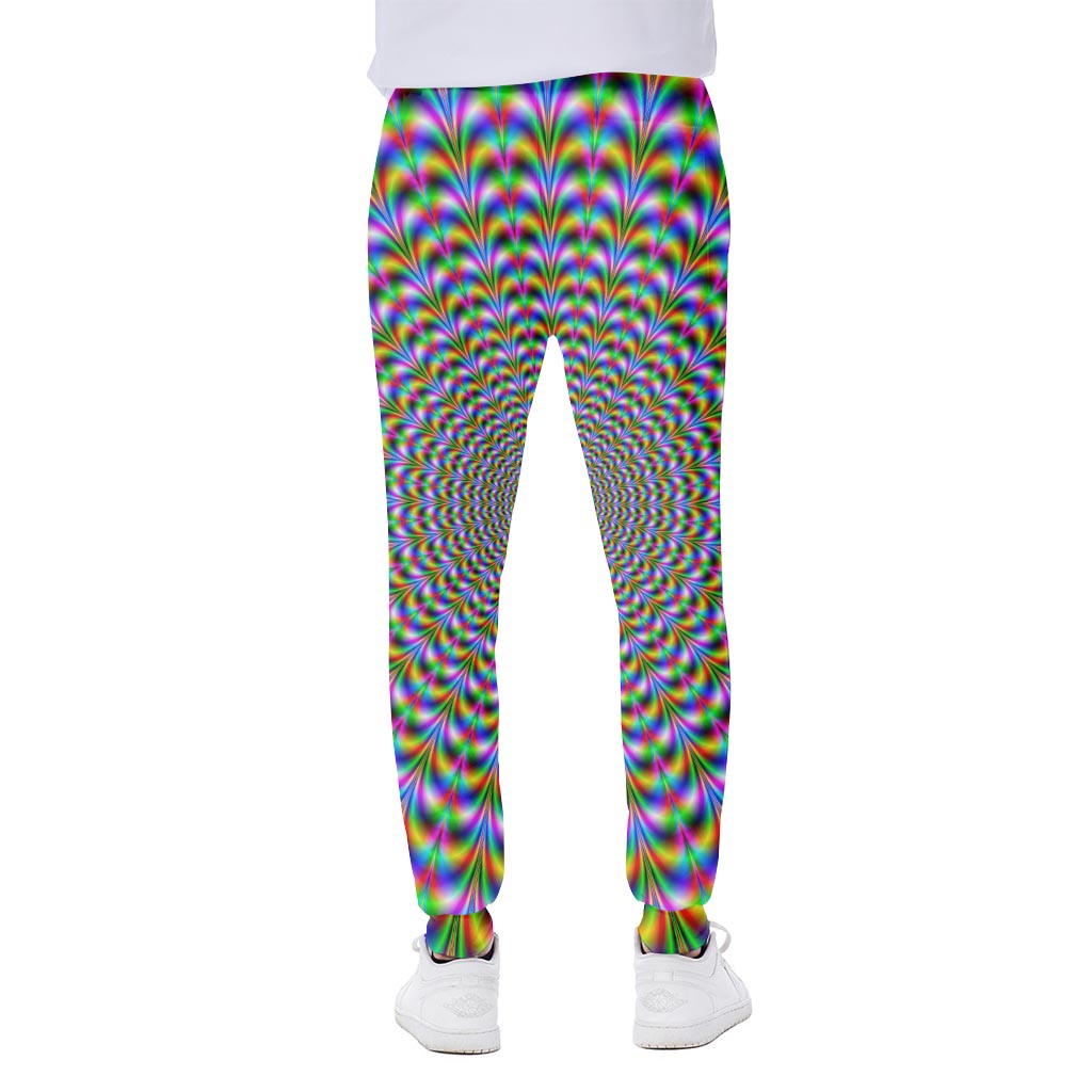 Psychedelic Web Optical Illusion Scuba Joggers