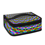 Psychedelic Web Optical Illusion Small Lunch Bag