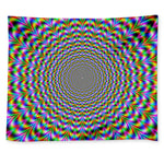 Psychedelic Web Optical Illusion Tapestry