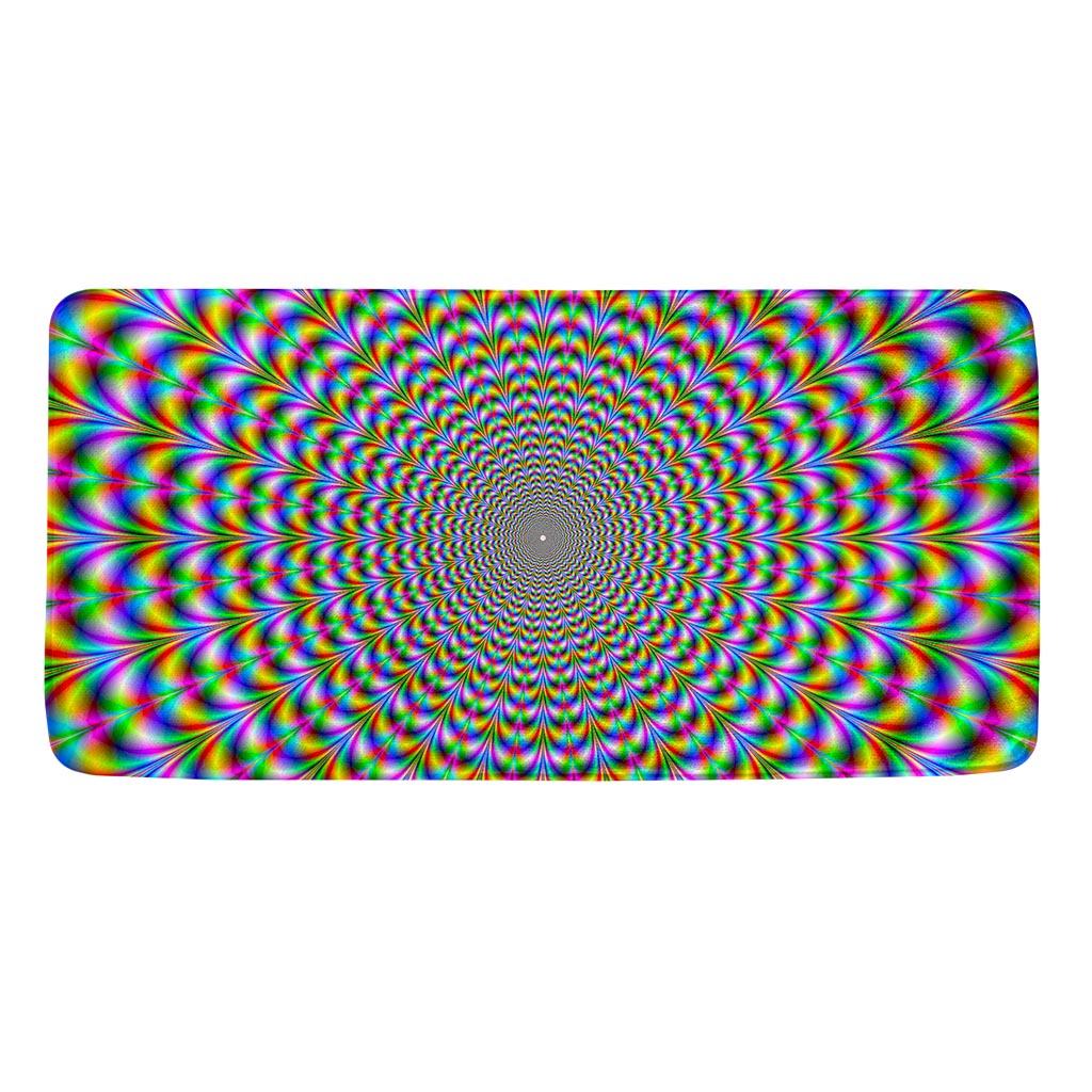 Psychedelic Web Optical Illusion Towel