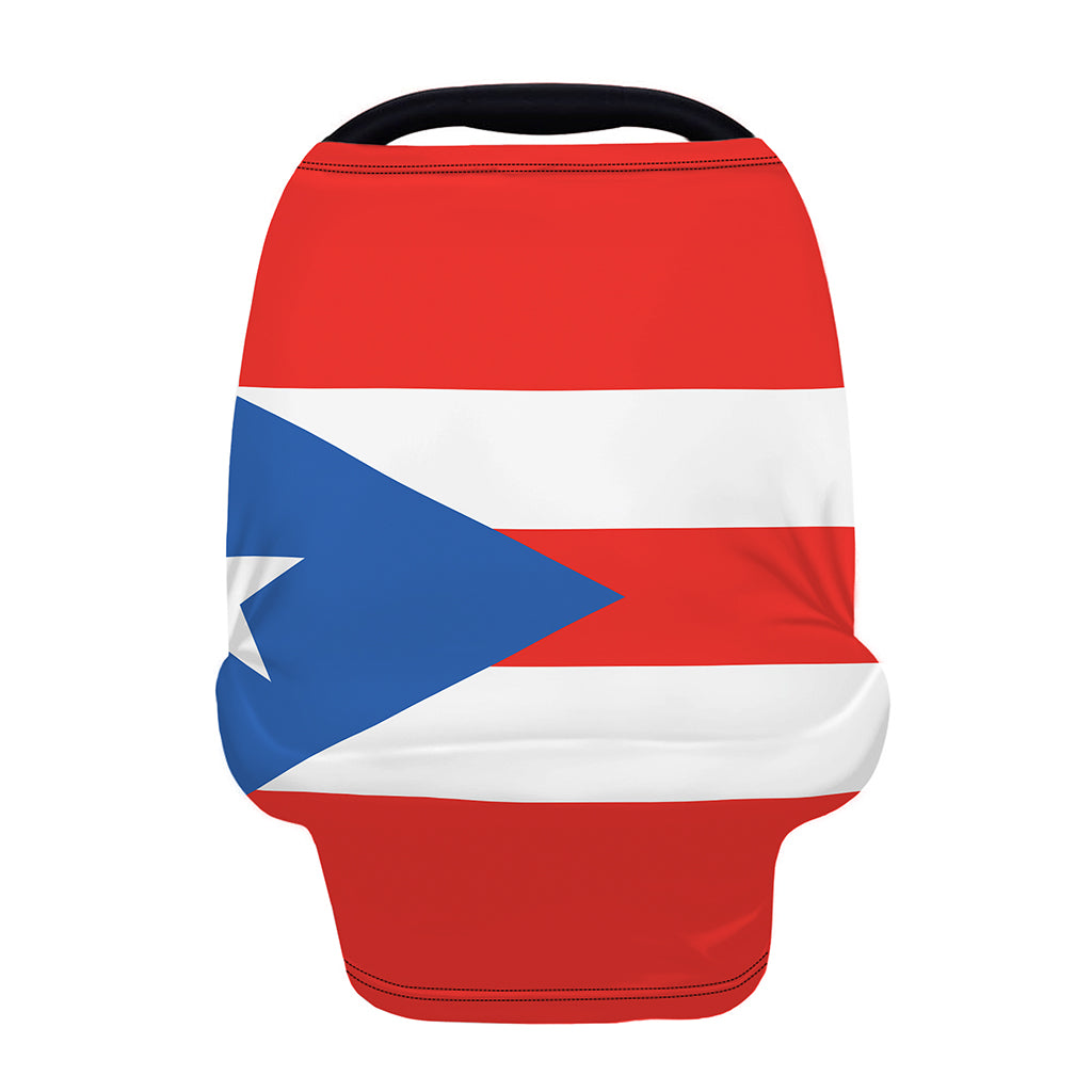 Puerto Rican Flag Print Baby Seat Cover