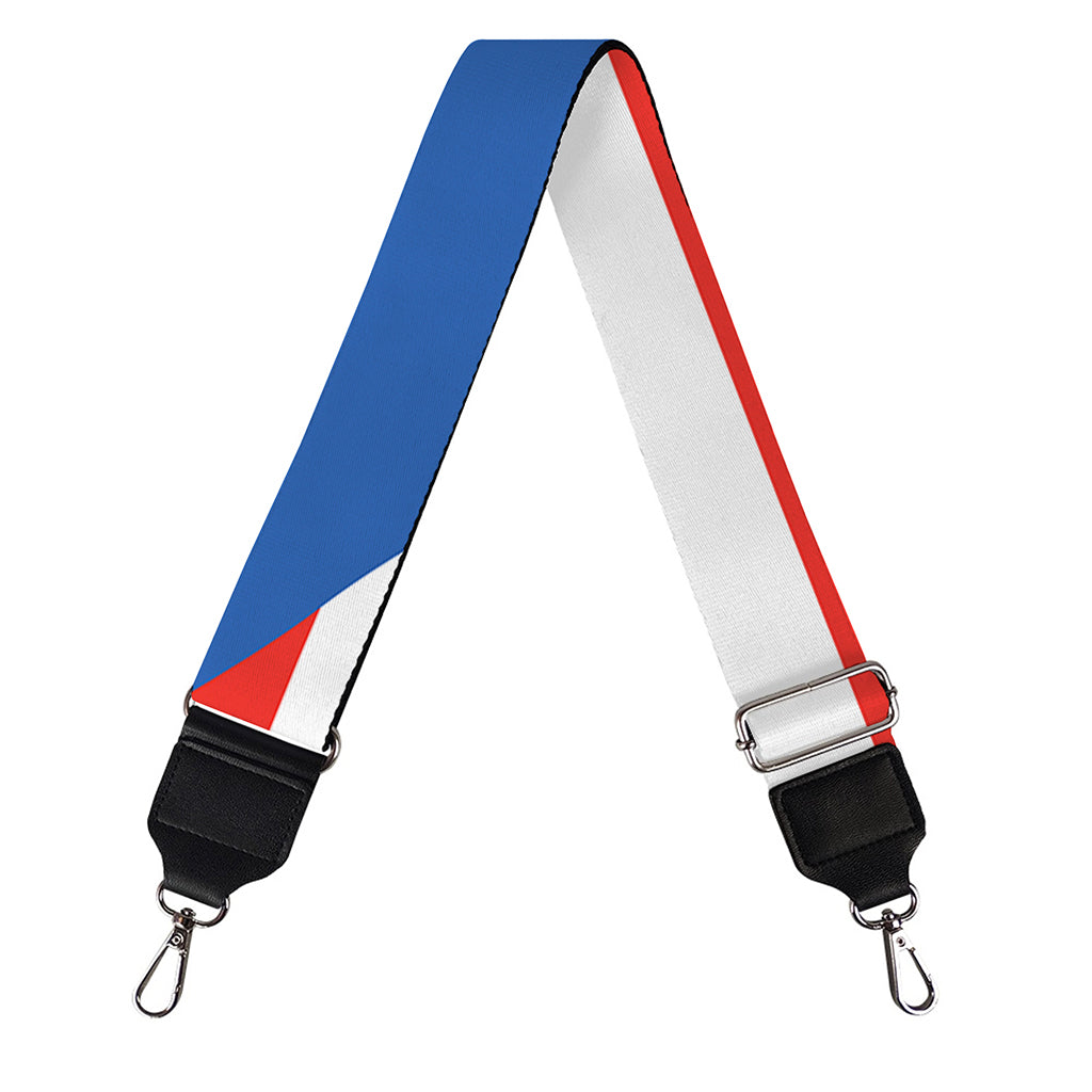 Puerto Rican Flag Print Bag Strap