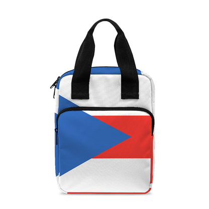 Puerto Rican Flag Print Bible Tote Bag
