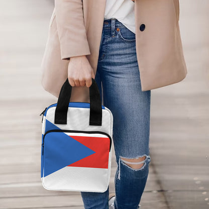 Puerto Rican Flag Print Bible Tote Bag
