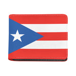 Puerto Rican Flag Print Bifold Wallet