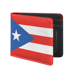 Puerto Rican Flag Print Bifold Wallet