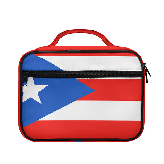 Puerto Rican Flag Print Briefcase Bible Bag