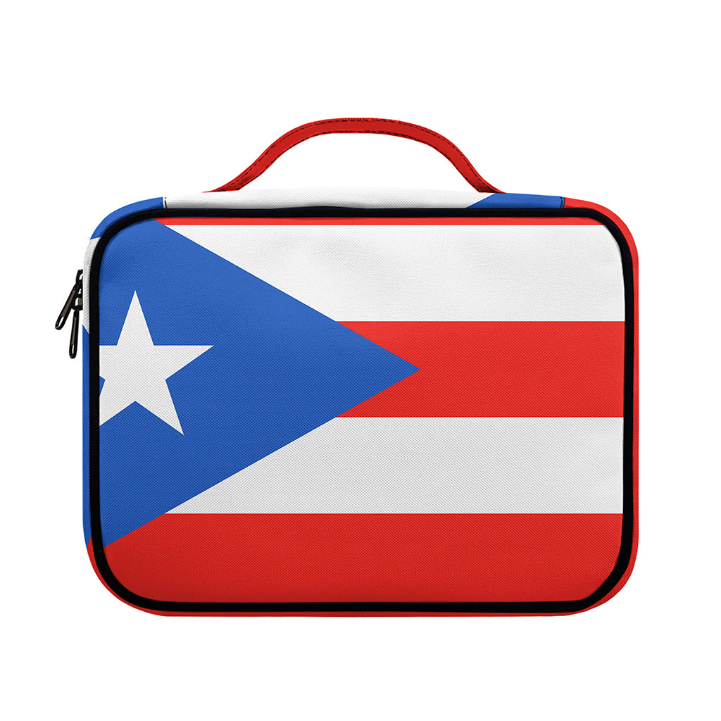Puerto Rican Flag Print Briefcase Bible Bag