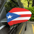 Puerto Rican Flag Print Car Side Mirror Covers
