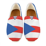 Puerto Rican Flag Print Casual Shoes