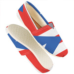 Puerto Rican Flag Print Casual Shoes