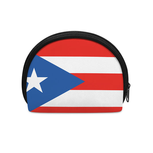 Puerto Rican Flag Print Coin Purse