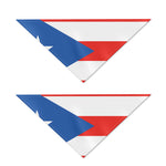 Puerto Rican Flag Print Dog Bandana