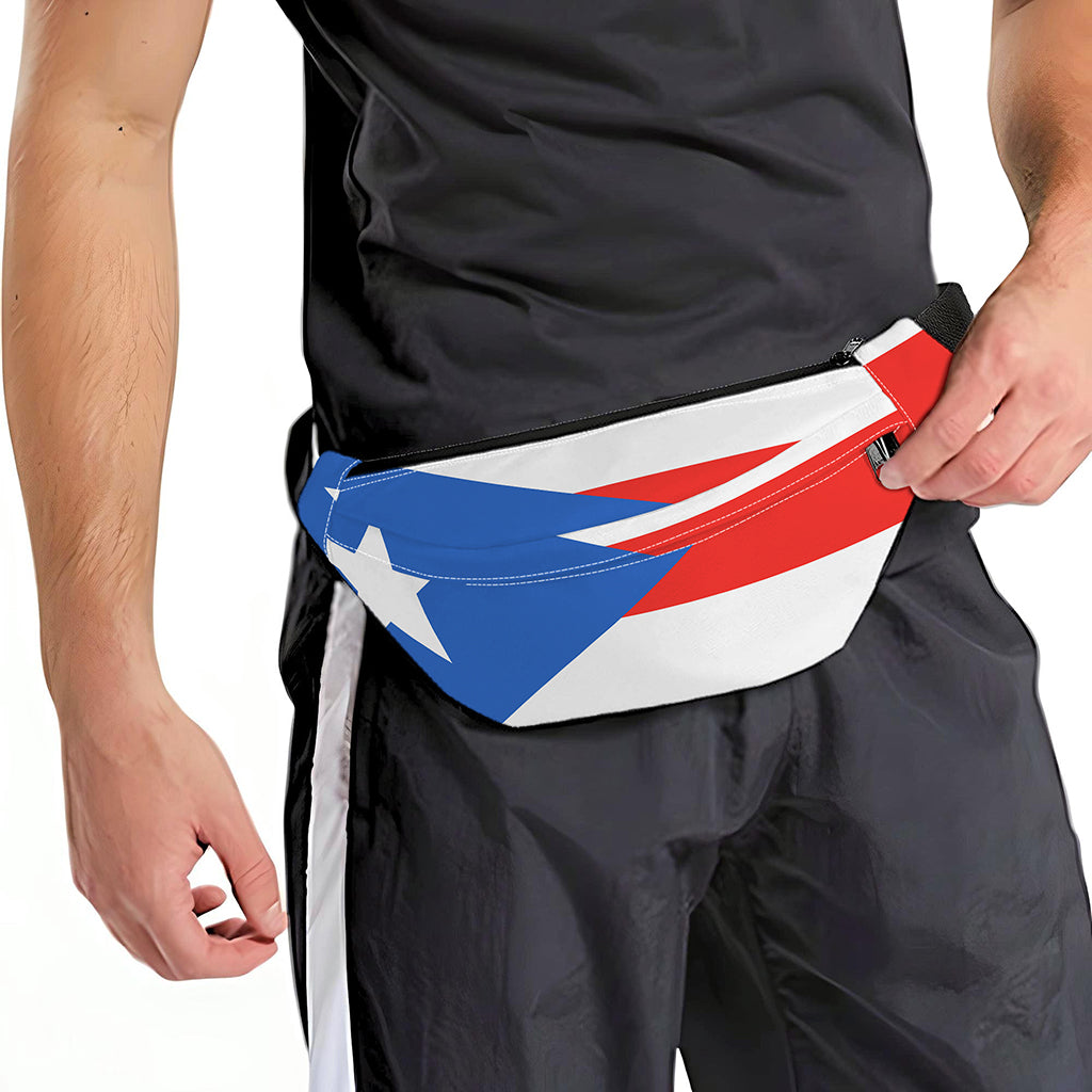 Puerto Rican Flag Print Fanny Pack