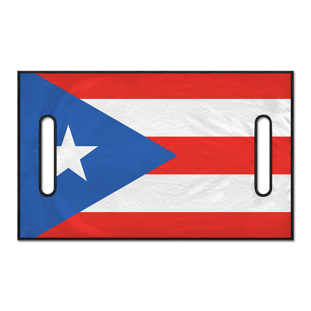 Puerto Rican Flag Print Golf Cart Seat Cover