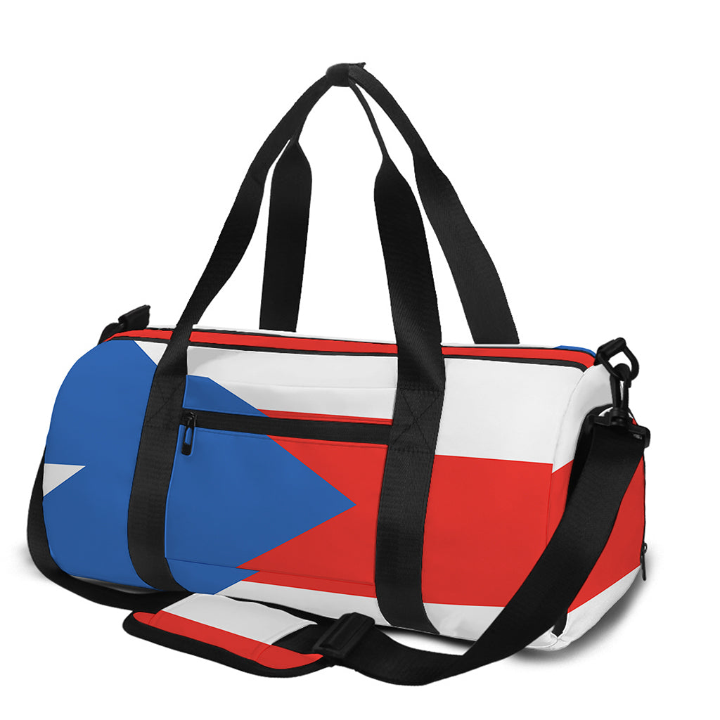 Puerto Rican Flag Print Gym Bag