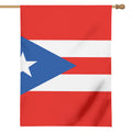 Puerto Rican Flag Print House Flag