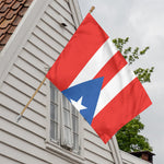 Puerto Rican Flag Print House Flag