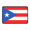 Puerto Rican Flag Print Kitchen Mat