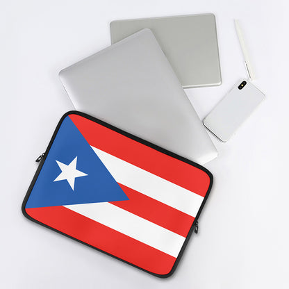Puerto Rican Flag Print Laptop Sleeve