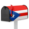 Puerto Rican Flag Print Mailbox Cover