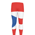 Puerto Rican Flag Print Men's leggings