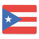 Puerto Rican Flag Print Mouse Pad