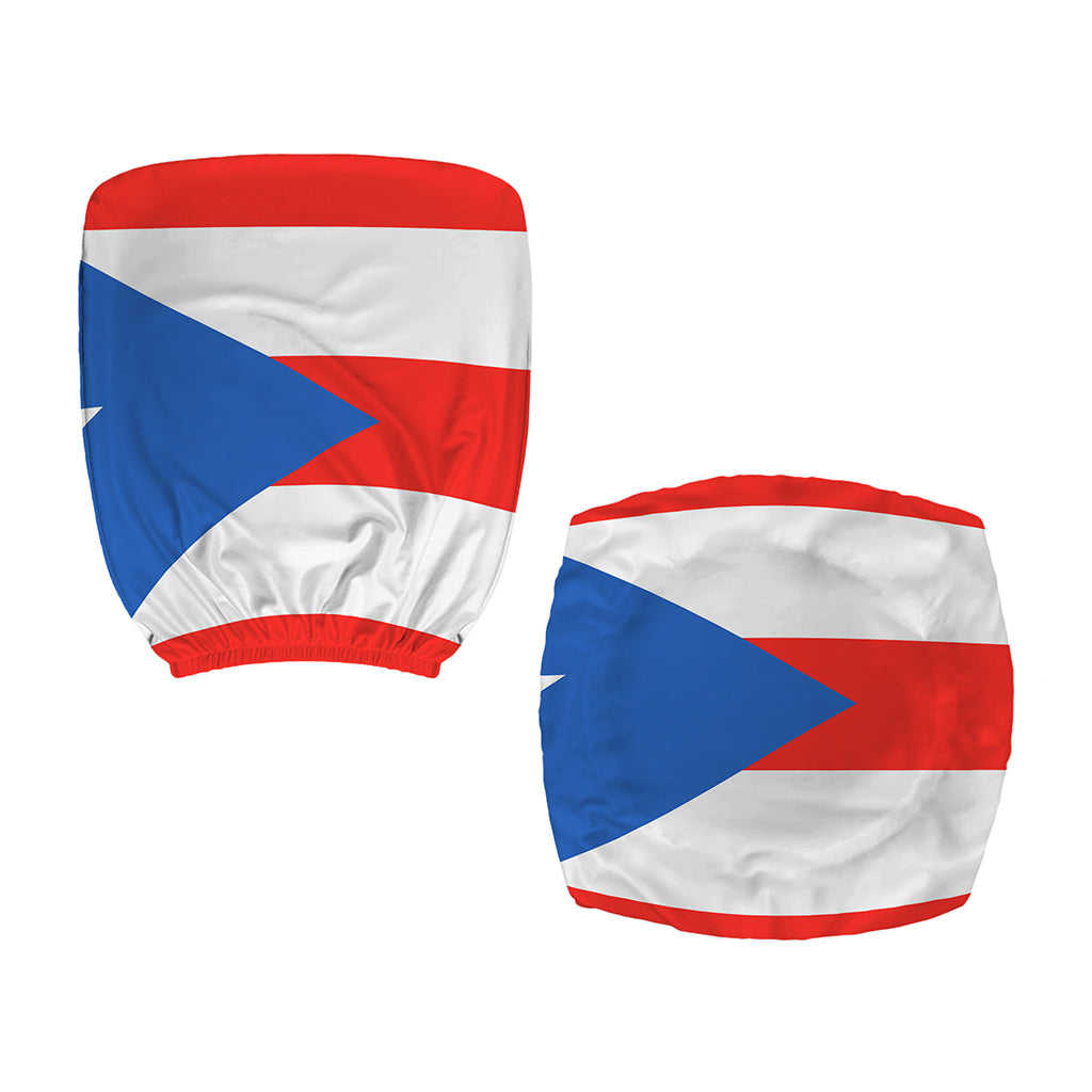 Puerto Rican Flag Print Office Chair Cover