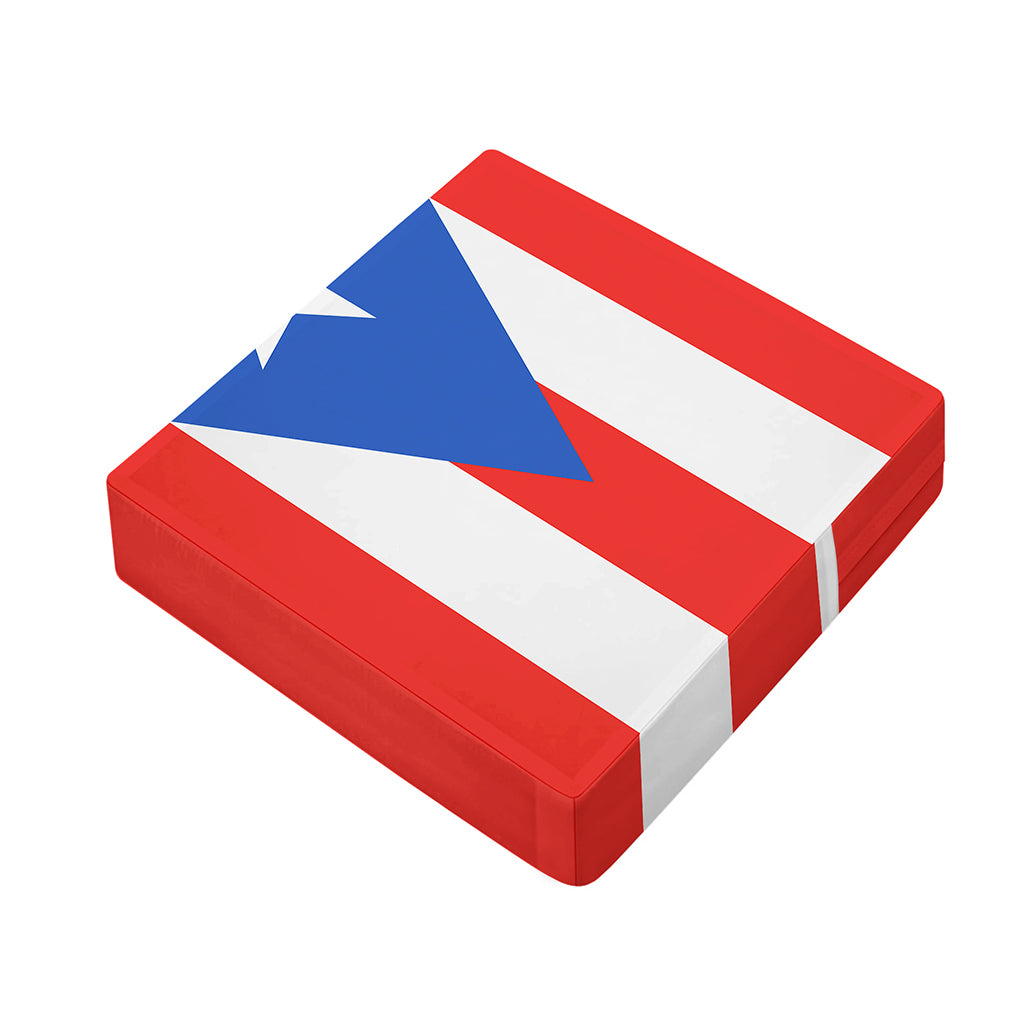Puerto Rican Flag Print Outdoor Seat Cushion Cover