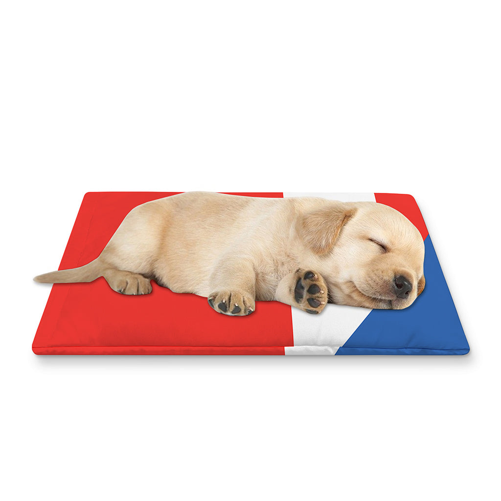 Puerto Rican Flag Print Pet Cooling Mat Cover