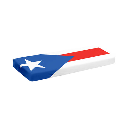 Puerto Rican Flag Print Piano Keyboard Cover