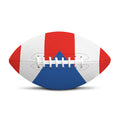 Puerto Rican Flag Print Rugby Ball