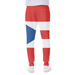Puerto Rican Flag Print Scuba Joggers