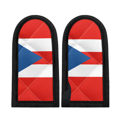 Puerto Rican Flag Print Skillet Handle Cover