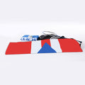 Puerto Rican Flag Print Sports Towel
