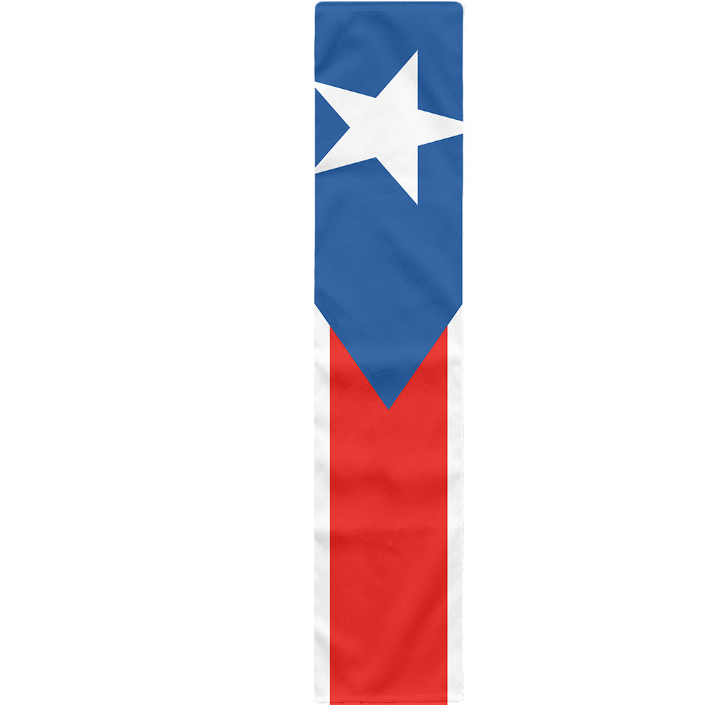 Puerto Rican Flag Print Table Runner