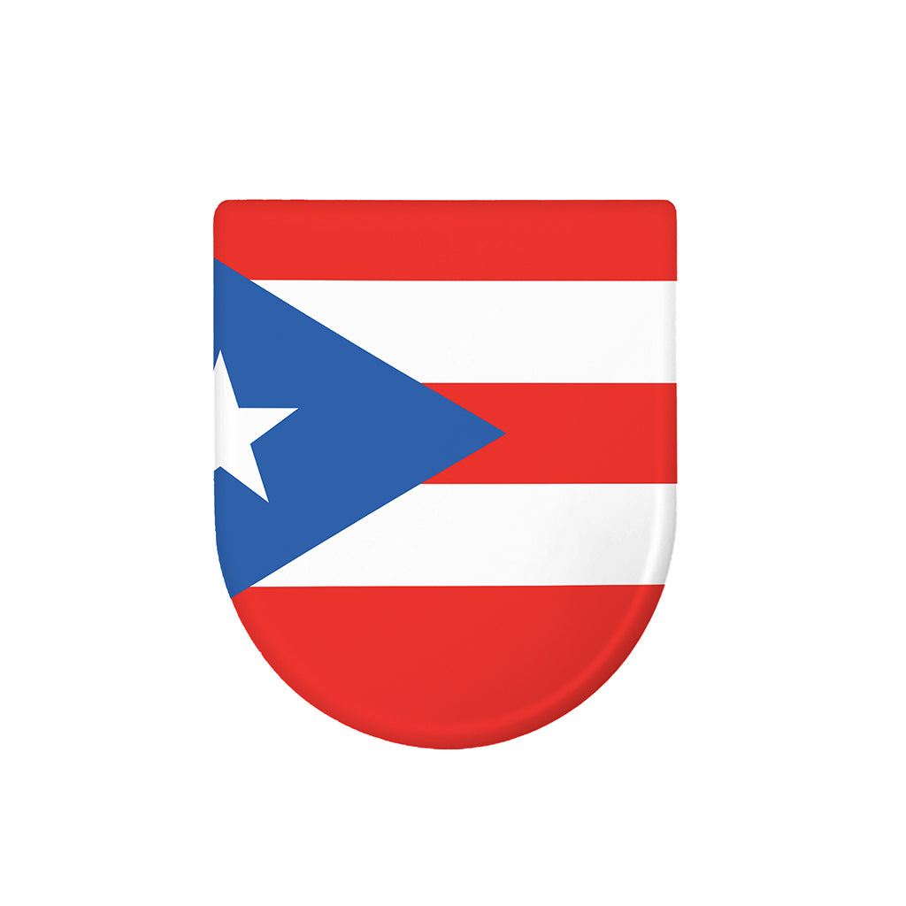 Puerto Rican Flag Print Toilet Lid Cover