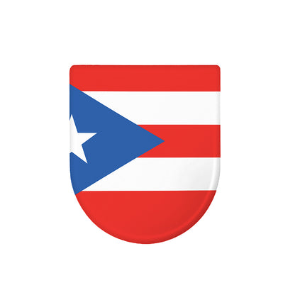 Puerto Rican Flag Print Toilet Lid Cover