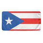 Puerto Rican Flag Print Towel