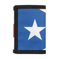 Puerto Rican Flag Print Trifold Wallet