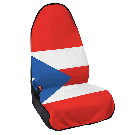 Puerto Rican Flag Print Waterproof Car Seat Cover