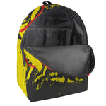 Pug With Glasses Portrait Print Backpack