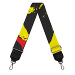 Pug With Glasses Portrait Print Bag Strap